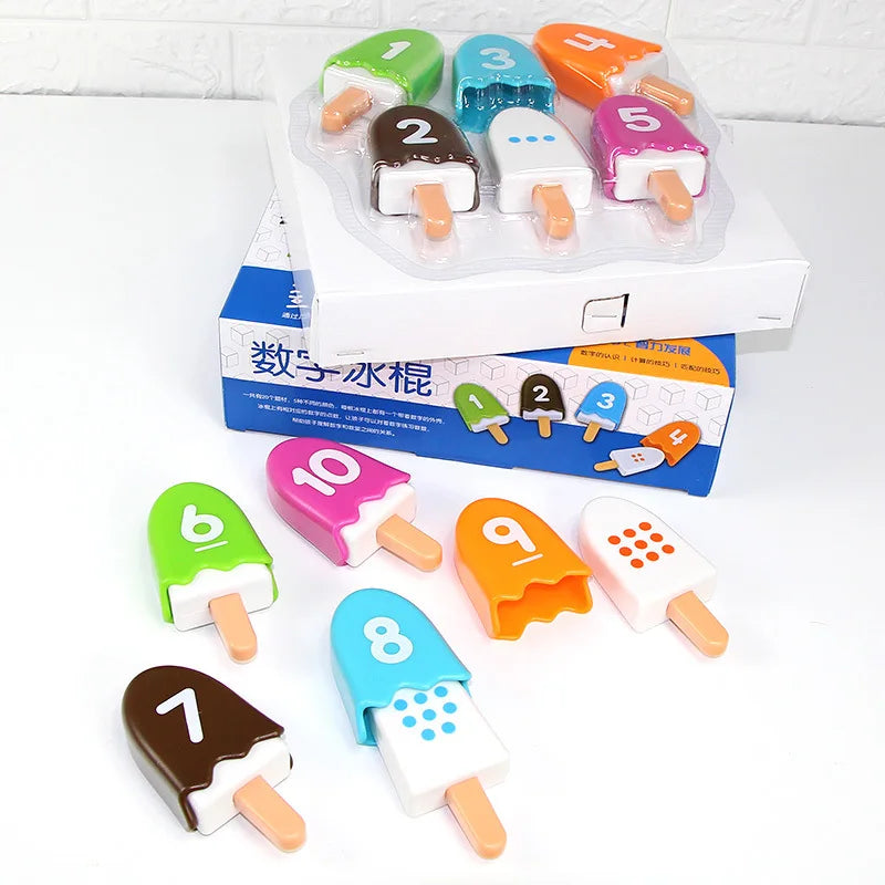 Maths Popsicles™ - Nummerpret met IJsjes - Rekenspel