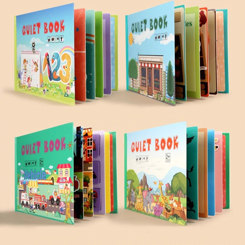 Quiet Book™ - Ontwikkel de fijne motoriek - Leerboek